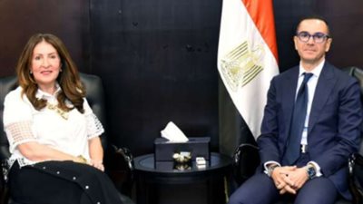 وزير الاستثمار يبحث مع السفيرة الأمريكية تعزيز العلاقات التجارية