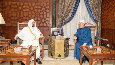 تفاصيل لقاء شيخ الازهر مع وزير الشئون الاسلامية االسعودي