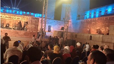 توافد الجمهور على حفل ياسين التهامي بمهرجان القلعة