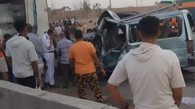 سيارة معطلة علي طريق بلبيس العاشر وراء مصرع وإصابة 16 مواطنا