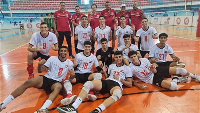 منتخب ناشئي الطائرة يواجه كينيا في نصف نهائي بطولة أفريقيا