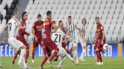 شوط أول سلبى بين يوفنتوس وروما فى الدورى الإيطالي