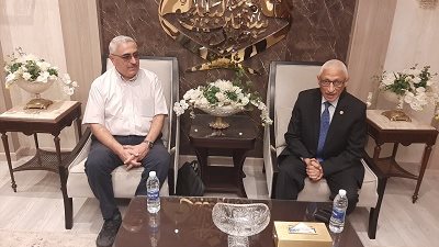 محافظ شمال سيناء يستقبل وفد منظمة الصحة العالمية