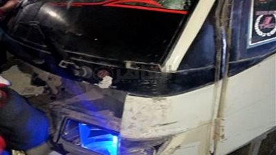 أتوبيس يدهس عددًا من المواطنين في تصادم بمحور جوزيف تيتو بالنزهة