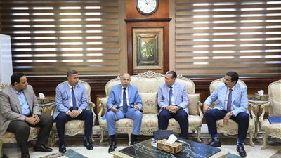 كدواني يستقبل الهلباوي لمناقشة تقدم مشروعات برنامج التنمية