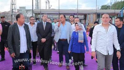 محافظ دمياط يتفقد القرية الأوليمبية برأس البر