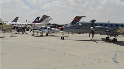 معرض الطيران والفضاء بالعلمين يشهد عددا من الفعاليات المتميزة