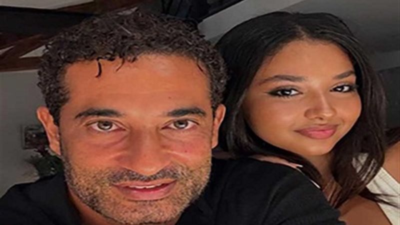 عمرو سعد وابنته حبية