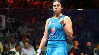 نور الشربينى تتأهل إلى نهائى بطولة مصر الدولية المفتوحة للاسكواش