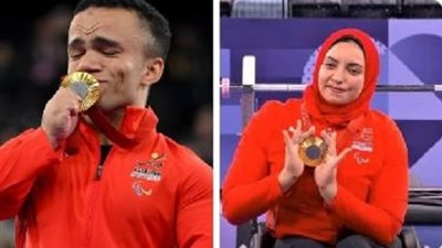 البارالمبية المصرية:صرف مكافأة فورية لثنائي الذهبية رضوان والمياو