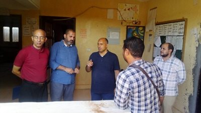 وكيل تعليم مطروح يتابع جاهزية مدارس النجيلة