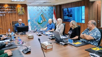إسماعيل يناقش مع شركاء التنمية سبل تنفيذ الأساليب بمعالجة المياه