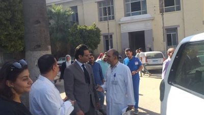 وكيل صحة سوهاج يتفقد سير العمل بمستشفى أخميم المركزي