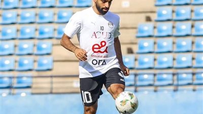 شاهد محمد صلاح في تدريبات المنتخب أمس قبل لقاء بتسوانا .. فيديو