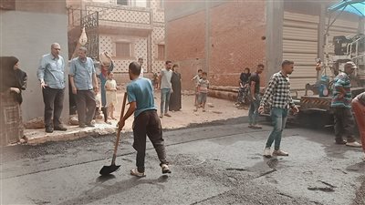 محافظ كفرالشيخ يعلن استكمال أعمال رصف شارعي الجمهورية والبنك الأهلي