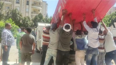 لليوم الثاني علي التوالي جهاز العبور يشن حملات مكبرة بالمدينة