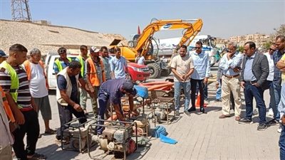 رئيس جهاز ١٥مايو يتفقد معدات الطوارئ استعداداً لموسم الشتاء.. صور