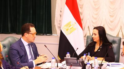 وزيرة التضامن ومدير بعثة الوكالة الأمريكية للتنمية الدولية يبحثان التعاون