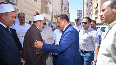 افتتاح مسجد عمرو بن العاص بمطروح بتكلفة ١٠ مليون جنيه جهود ذاتية