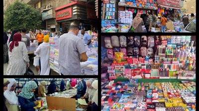 قبل أسبوع من العام الدراسي الجديد.. الفجالة كاملة العدد..!!