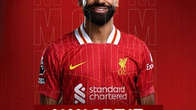 رابطة الدوري الإنجليزي تختار صلاح رجل مباراة ليفربول ونوتينجهام
