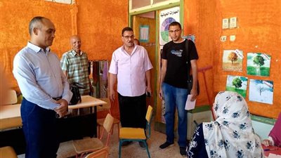 رئيس مدينة قوص يتفقد جاهزية المدارس استعدادا لبدء العام الدراسي