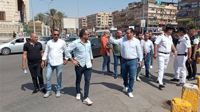 محمد مصطفى: نقل موقف السرفيس بالحصري يساهم في تنظيم حركة المرور