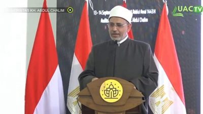 رئيس جامعة الأزهر يشارك في ملتقى خريجي الأزهر الـ8 في إندونيسيا