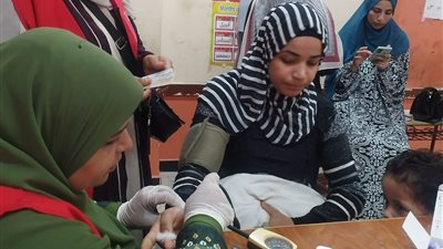 تقديم الخدمة لـ٥٠ سيدة بوحدة الماموجرام المتنقلة بفاقوس