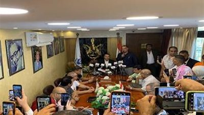 مصطفى كامل :نجحنا فى زيادة ارباح النقابة بنسبة 500% خلال عامين