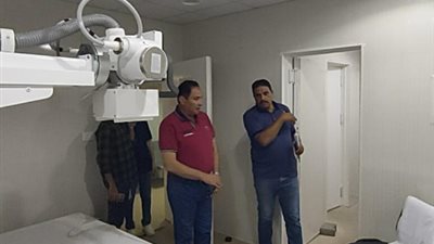 نائب محافظ شمال سيناء يتفقد التأمين الصحي