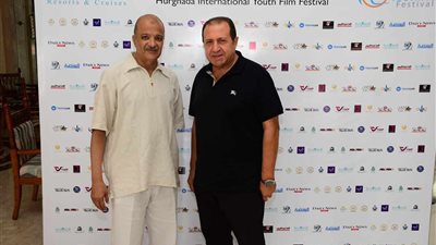 وصول المنتج هشام عبدالخالق لتكريمه فى مهرجان الغردقةلسينما الشباب