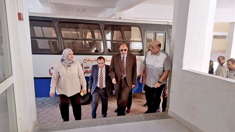 محافظ سوهاج يتفقد