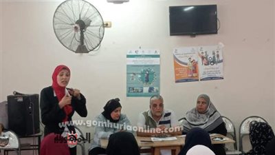 ندوات لمناهضة العنف ضد المرأة بقرى دمياط