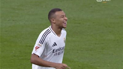 مبابي يسجل هدف ريال مدريد الرابع أمام إسبانيول