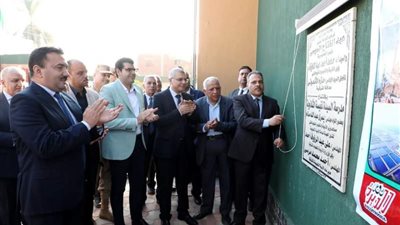 محافظ الشرقية يفتتح مدرسة السيدة نفيسة الثانوية المشتركة