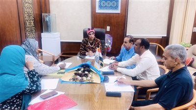 رئيس جامعة الأقصر تتابع أعمال تسكين الطلاب