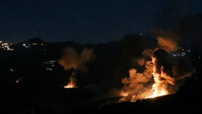 مسئولون :إسرائيل تشن غارات في لبنان لغزو محتمل