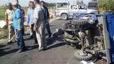 تروسيكل ينهى حياة طفلة ويصيب شقيقتها في تصادم بسوهاج