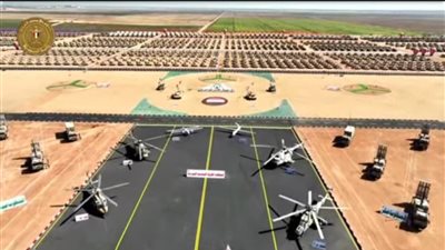 السيسي يشهد تفتيش حرب الفرقة السادسة المدرعة بالجيش الثاني الميدانى