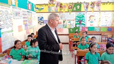 قيادات التعليم تتفقد مدارس دمياط الجديدة