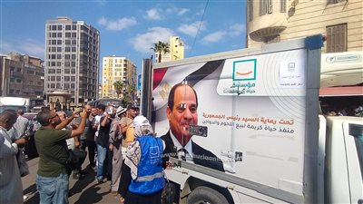اقبال كبير علي منافذ حياة كريمة لبيع اللحوم في محافظة البحيرة