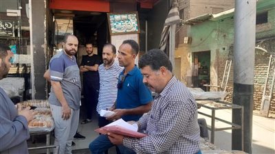 تموين مطاي يحرر ٥١ محضر تمويني للمخابز والسلع