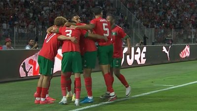 المغرب يكتسح أفريقيا الوسطى 4-0 وإصابة بونو فى شوط أول مثير