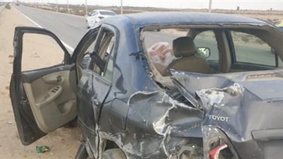 مصرع مسنة وإصابة 3 آخرين إثر انقلاب سيارة فى سوهاج