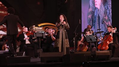 بالصور.. نسمة محجوب تتالق بمهرجان الموسيقة العربية