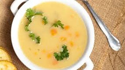 شهية ومفيدة..شوربة البطاطس و الذرة