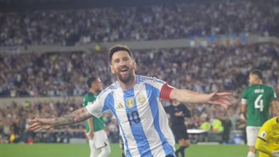 ميسي يسجل الثاني له والخامس للأرجنتين .. شاهد الهدف