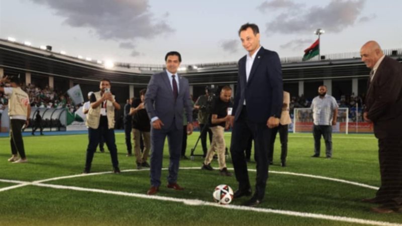 افتتاح اكبر ملعب