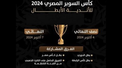 إذاعة مباريات كأس السوبر المصري على القناة المفتوحة